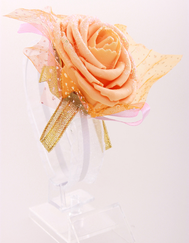 Blossom Bridesmaid Corsage in Orange